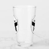 武術アーツブラックベルト タンブラーグラス (左)