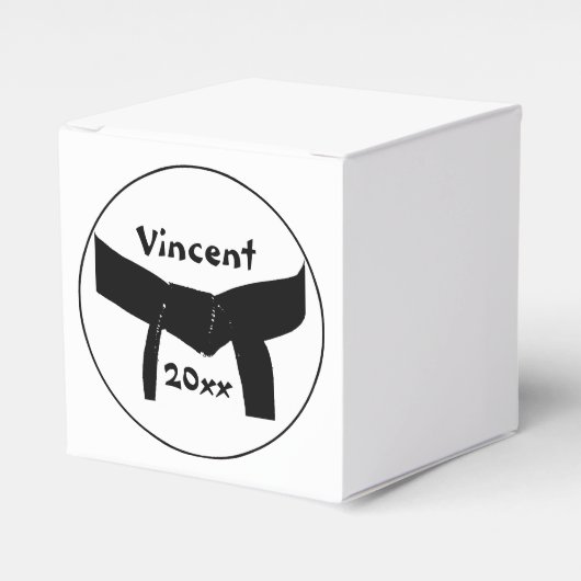 武術アーツベーシックブラックベルト フェイバーボックス (正面サイド)