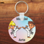 武術アーツボーイアンドガール キーホルダー (正面)