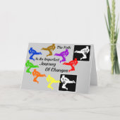 武術アーツボーイズバースデーパーティー カード (正面)