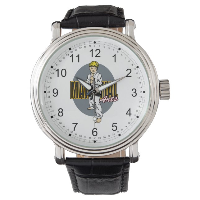 武術アーツボーイ 腕時計 (正面)