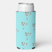 武術アーツマスターパターン青 スリム缶クーラー (Seltzer裏面)