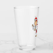武術アーツメリーキック – マスクリスマス タンブラーグラス (右)