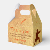 武術アーツモダンー空手子供の誕生日サンキューユー フェイバーボックス (裏面サイド)