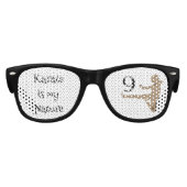 武術アーツモダンー空手子供の誕生日パーティー キッズサングラス (正面)