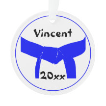 武術アーツライトブルーベルトランク