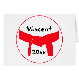 武術アーツレッドベルト