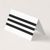 武術アーツ先生ブラックベルト 名刺 (裏面)