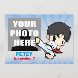 武術アーツ招待状-カスタム 招待状