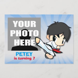 武術アーツ招待状-カスタム 招待状