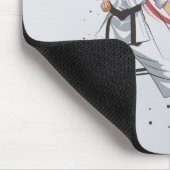 武術アーツ空手コンバットファイティング/スパーリング マウスパッド (コーナー)