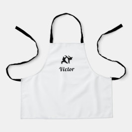 武術アーツ空手テコンドムエタイボーイズ名 エプロン