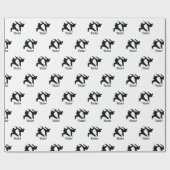 武術アーツ空手テコンドムエタイボーイズ名 ラッピングペーパー (フラット)