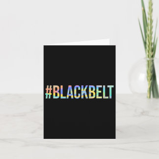 武術アーツ空手ブラックベルト#blackbelt カード