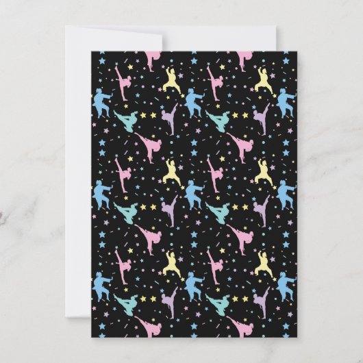 武術アーツ空手抽象芸術スターズスパークレス シーズンカード (正面)