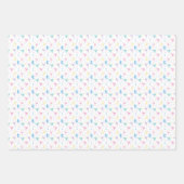 武術アーツ空手抽象芸術スターズスパークレス ラッピングペーパーシート (正面)