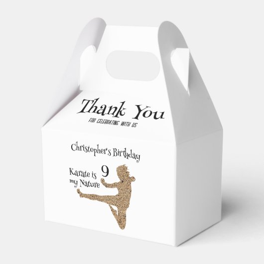 武術アーツ空手誕生日サンクスユキオフィボックス フェイバーボックス (裏面サイド)