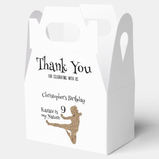 武術アーツ空手誕生日サンクスユキオフィボックス フェイバーボックス (オープン)