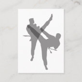 武術アーツ自己防衛 名刺 (裏面)