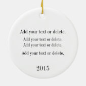 武術アーツ/空手オーナメント セラミックオーナメント (裏面)