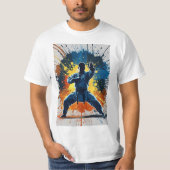 武術アーツ/空手Tシャツデザイン Tシャツ (正面)