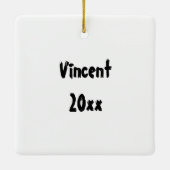 武術アーツTKDハリケーン セラミックオーナメント (裏面)