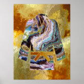 武術アートのポスター空手柔道敬公儀美術プリント ポスター (正面)