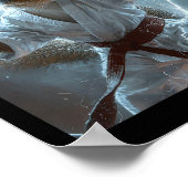 武術アートリス空手ギ着稲妻A ポスター (角)