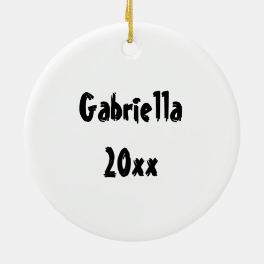 武術アー実在ツガールズキック&イェルテコンドー セラミックオーナメント (裏面)