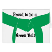 武術ア誇りを持ったートがグリーンベルト (正面横)