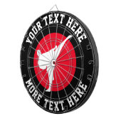 武術カスタムアートデザイン ダーツボード (正面右)