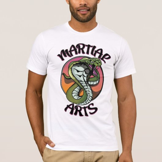 武術スネーク Tシャツ (正面)