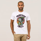 武術スネーク Tシャツ (正面フル)