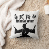 武術スピリット4 - クッション (ブランケット)