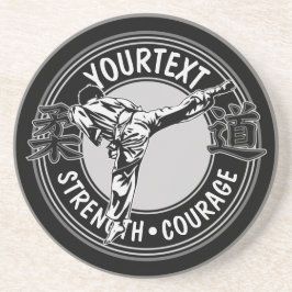 武術パーソナライズされたアーツ柔道日本格闘スポーツ コースター