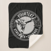 武術パーソナライズされたアーツ柔道日本格闘スポーツ  シェルパブランケット (正面)