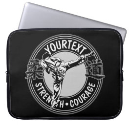 武術パーソナライズされたアーツ柔道日本格闘スポーツ ラップトップスリーブ