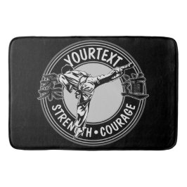 武術パーソナライズされた柔道日本格闘技  バスマット