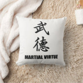 武術徳1 - クッション (ブランケット)