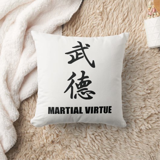 武術徳1 - クッション (ブランケット)