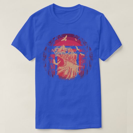 武術日本の芸術天狗サムライ日本(2) Tシャツ (デザイン正面)