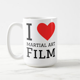 武術映画が好き コーヒーマグカップ