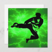 武術稲妻招待状 招待状 (正面/裏面)