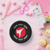 武術芸術をテーマにした空手の誕生日パーティーボウル ペーパーボウル (パーティー)