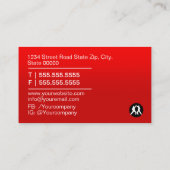 武術芸術院 名刺 (裏面)