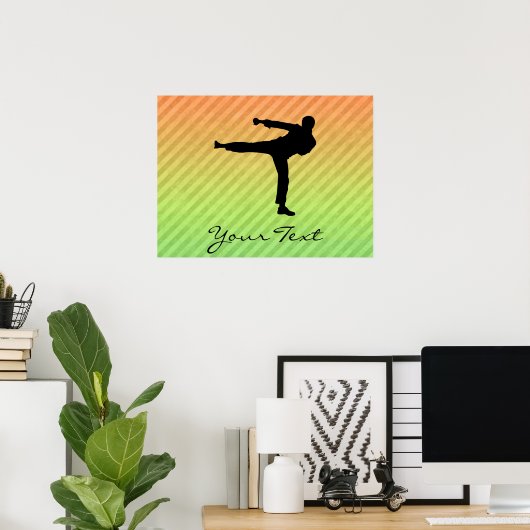武術芸術 ポスター (ホームオフィス)