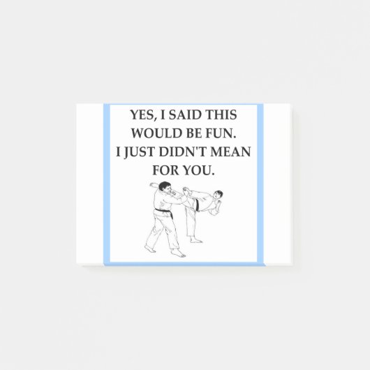 武術芸術 ポストイット (正面)