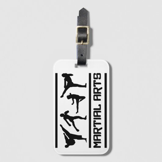武術芸術 ラゲッジタグ (正面縦)