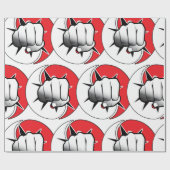 武術芸術 ラッピングペーパー (フラット)