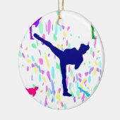 武術芸術 – 柔道 セラミックオーナメント (左)